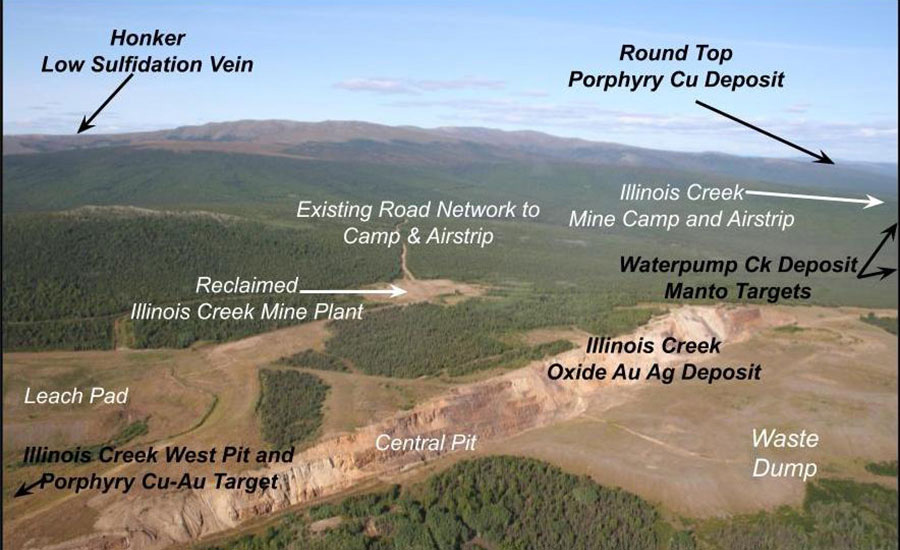 Existing Illinois Creek Mine Infrastructure Different View